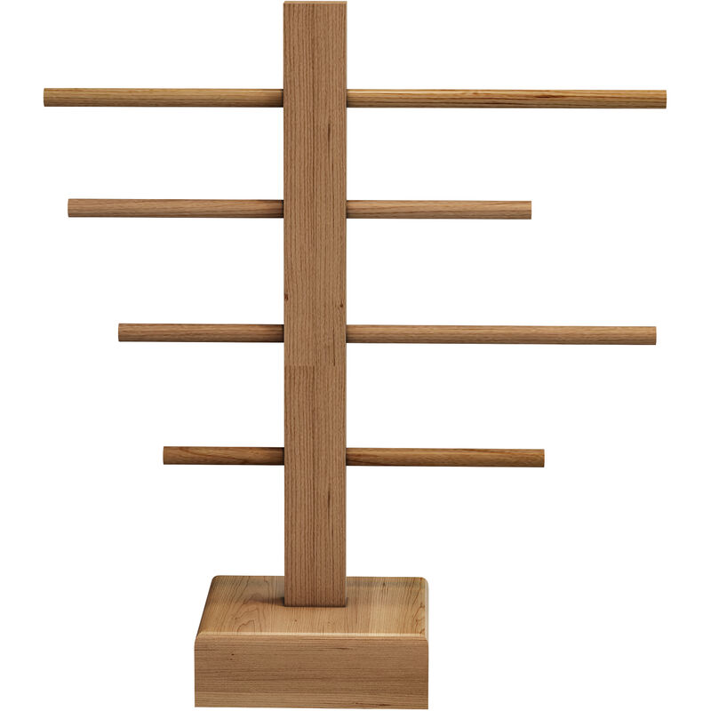 Organizador de joyas Soporte para collares / Madera rústica