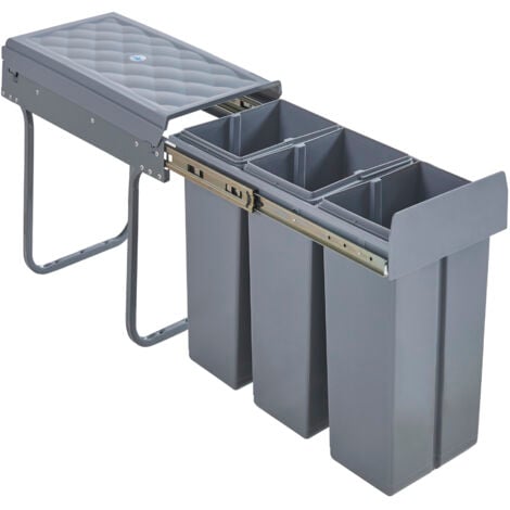 Basura Extraible Mueble Para Cubos Reciclaje Cubos Reciclaje
