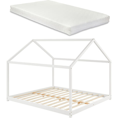 Colchón Futón 140x200 Futón Japonés Classe De Algodón 140x200 Cm - Colchón Plegable Fabricado En Japón, Incluye Sábana Ajustable, 6-7 Cm Grosor Futón