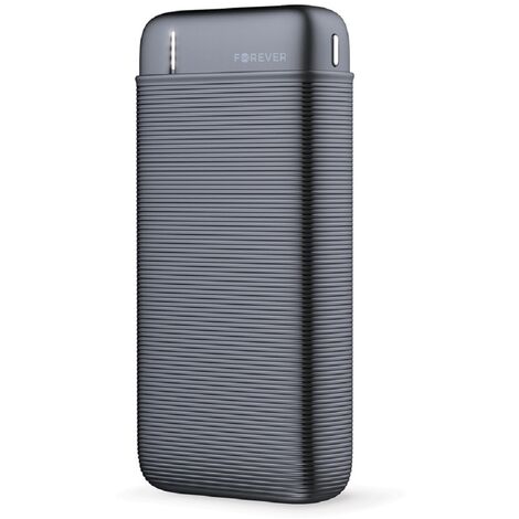 Forever Powerbank TB-100L 20000 mAh Extrem Hohe Kapazität, Externer Akku Schwarz (1/5)