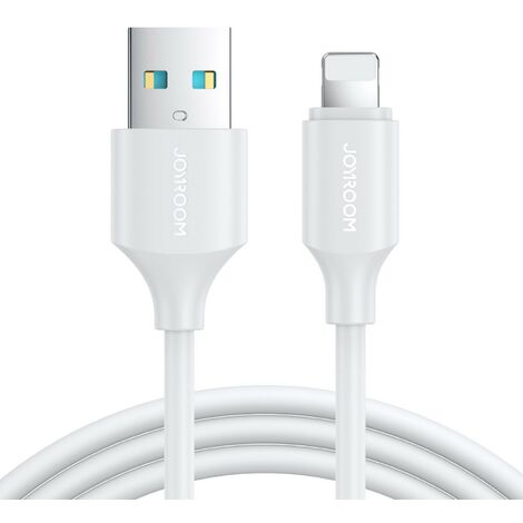 Joyroom USB Schnellladekabel Datenkabel für iPhone Kabellänge 2m  2,4A weiß