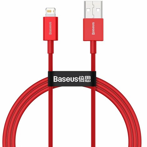 Baseus Superior USB - Lightning Kabel 2,4 A 1 m rot (CALYS-A09) (1/5)