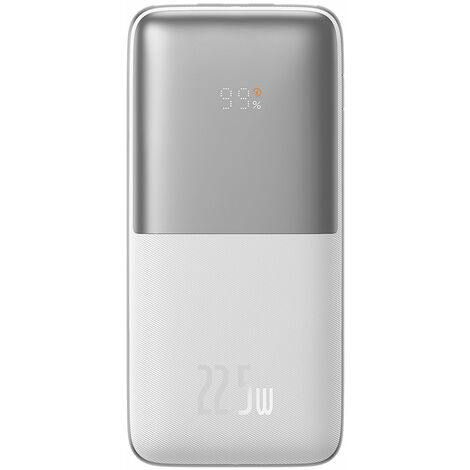 Baseus Bipow Pro Powerbank 10000mAh 22,5W + USB-Kabel 3A 0,3m weiß (PPBD040002) (1/5)