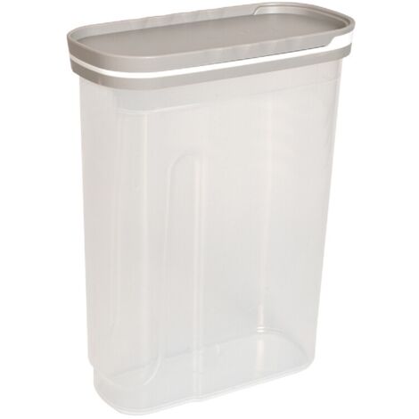 MICHELINO Schüttdose Vorratsdose Aufbewahrungsdose Vorratsbehälter Beige 2700 ml