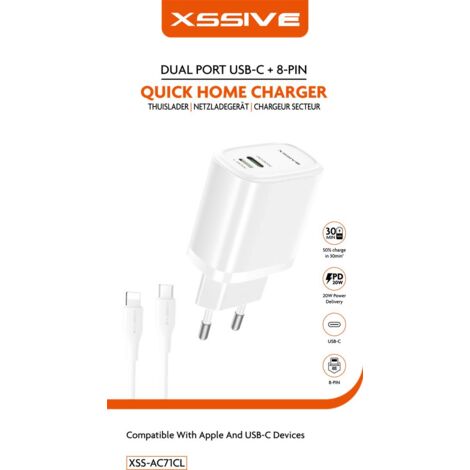 OtterBox 32W Auto Schnellladegerät - Dual Port USB-C 20W + USB-A 12W