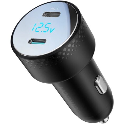 JOYROOM 32W Schnellladegerät – 2x USB-C + 1x USB-A, EU-Stecker, Schwarz, Für Handy, Tablet & Mehr