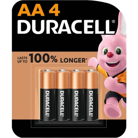 Duracell AA 1,5 V Alkaline Batterien Extra Life Long Power 4er Pack (1/5)