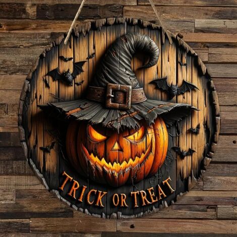 Happy Halloween Banner Mit Kürbis-Motiv – Deko Für Party, Wohnzimmer & Garten