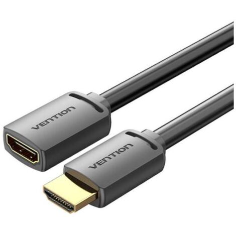 Kabel hdmi 4k Verlängerungskabel vention ahcbi/ hdmi male - hdmi female/ 3m/ schwarz (1/5)