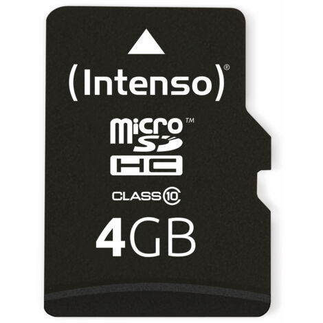 INTENSO MicroSDHC Card 3413450, 4 GB