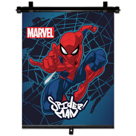 Marvel Spiderman Rückziehbarer Auto-Sonnenschutz, einfach zu installieren (1/3)