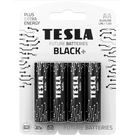 Alkalibatterie R6 (AA) SCHWARZ+ [4x120] 4 Stk (1/2)