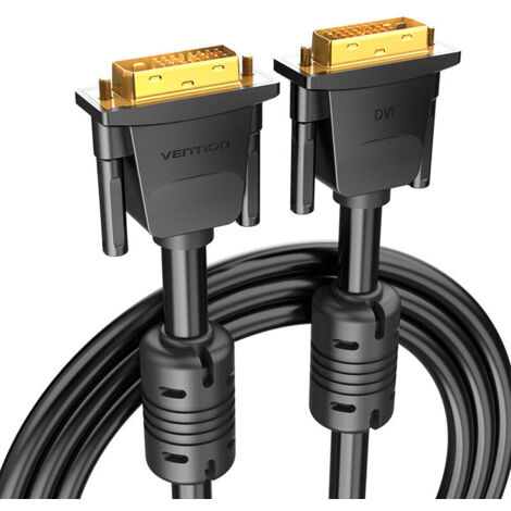 DVI zu DVI Kabel DVI-D 24+1 Adapterkabel 1.5 Meter (1/5)