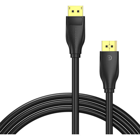 DisplayPort 1.4 Kabel 5m, 8K 60Hz/ 4K 120Hz (schwarz) (1/4)
