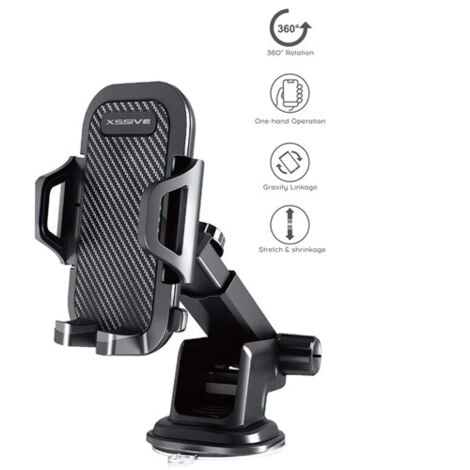 Magnetische Auto Handyhalterung Mit 15W Ladefunktion - Vakuum Saugnapf & 360° Drehbar