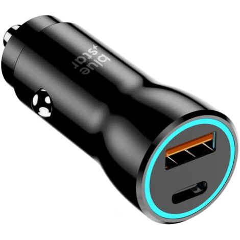 25W Autoladegerät (PD, QC 3.0, AFC, PPS) mit USB-C-Anschluss Schnellladegerät (1/3)
