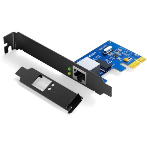 Netzwerkkarte - US230 Gigabit 10/100/1000Mbps PCI-E Netzwerkkarte – Schwarz (1/5)