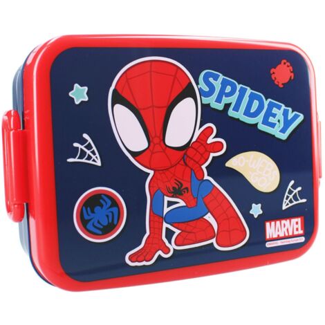 Spiderman Kinder Lunchbox – Robuste Brotdose (1/4)