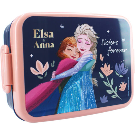 Disney Frozen Lunch Bunch Brotdose 16x13x5 cm Elsa & Anna Design (1/5)