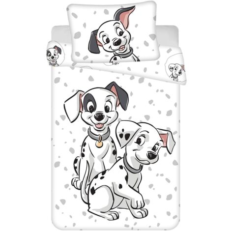 101 Dalmatiner Bettwäsche-Set für Kinder – Bettbezug 100x135 cm & Kissenbezug 40x60 cm (1/5)