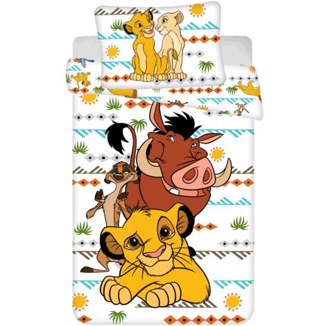 Lion King Design Kuschelige Bettwäsche Baumwolle, 140x200 cm & 70x90 cm (1/5)