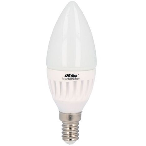 LED Kerze Lampe C37 Birne Glühbirne Glühlampe Sparlampe E14 warmweiß 6W wie 60W 