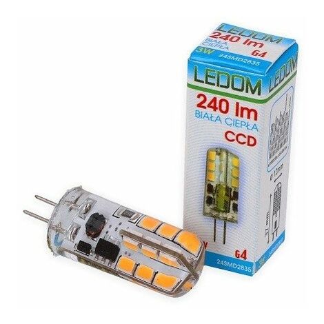 10er G4 LED DC 12V 3W Stiftsockel Lampe Glühlampe Leuchtmittel Lampe Lichtquelle 