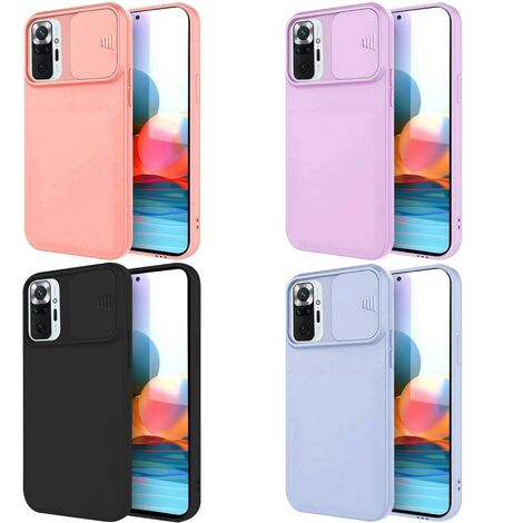 CamShield Silikon Cover Case Slim Handyhülle Schutzhülle mit Kameraschutz Kameraabdeckung kompatibel mit Motorola Moto G50 5G Schwarz (1/5)