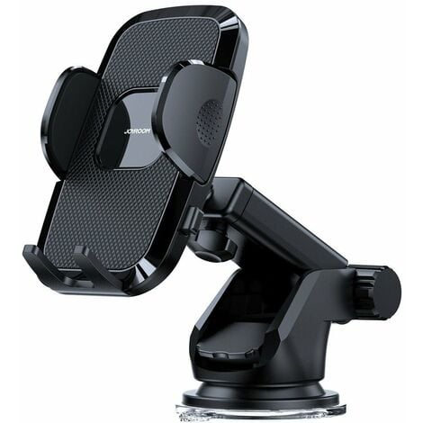 Joyroom Autotelefonhalter mit ausziehbarem Teleskoparm für Armaturenbrett  und Windschutzscheibe schwarz