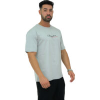Megaman, Herren T-Shirt, Oversize, Grau Medium