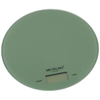 MICHELINO Digitale Küchenwaage Serie Leonidas LCD-Bildschirm Automatische Ein- und Abschaltung Grün