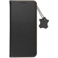 Smart Pro Echt Leder Hülle Tasche kompatibel mit Xiaomi Redmi Note 11s Schwarz