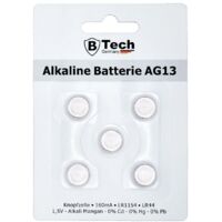 Batterie Alkaline (5er Pack) AG13 Knopfzelle-Blister