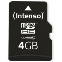INTENSO MicroSDHC Card 3413450, 4 GB