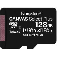Kingston Canvas Select Plus Speicherkarte microSDHC UHS-I, Klasse 10, 100 MB/s 128 GB