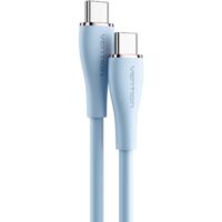 Ladekabel USB Typ C auf USB Typ C 100 W Schnellladekabel 480 Mbps Pink 1,5m