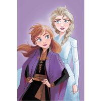 Disney Frozen Mikroflanelldecke 100x150 cm Kuscheldecke aus 100 % Polyester, Weich & Warm
