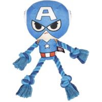 Captain America Hundespielzeug – Zahnpflege & Spielspaß in einem