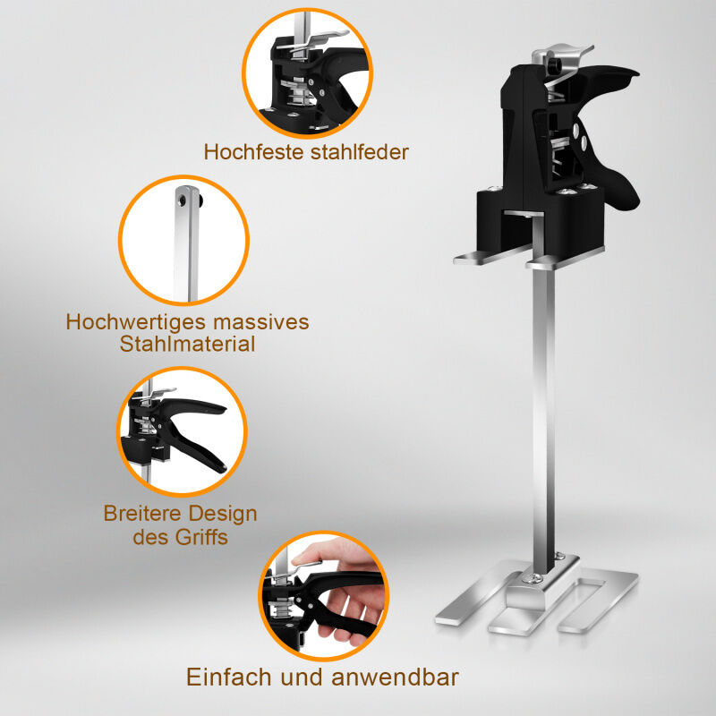 2 Stück Hebewerkzeuge 40cm, 200kg Kapazität - Für Möbel, Türen, Fliesen