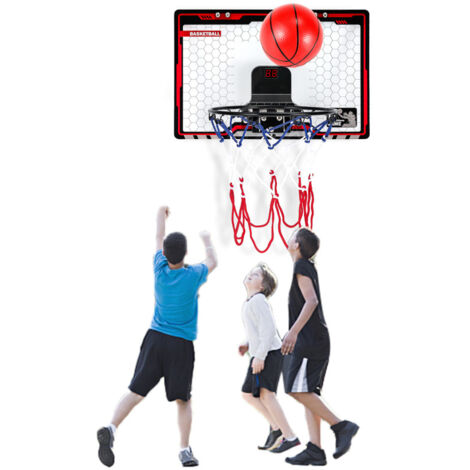 Trampolin Basketballkorb - Verstellbar Mit Bällen & Pumpe