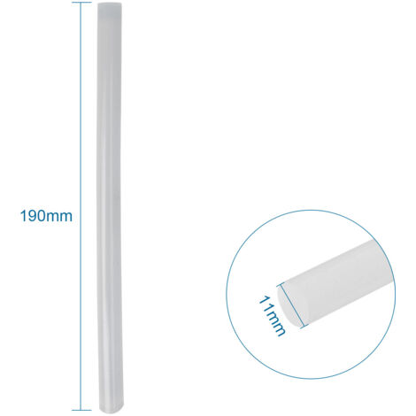 Heißklebestift Akku 2kg Heißklebestifte 11mm X 200mm – Transparente Klebepatronen Für Heißklebepistolen, Made In Germany Heißkleber Sticks - Foto 10