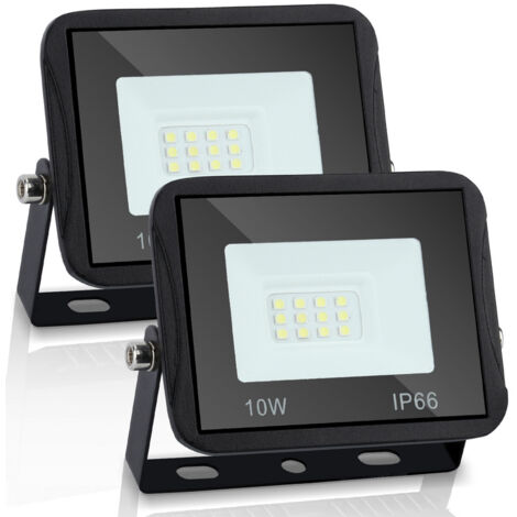 SWANEW 10W 2x LED Fluter LED Strahler Wasserdicht Flutlicht