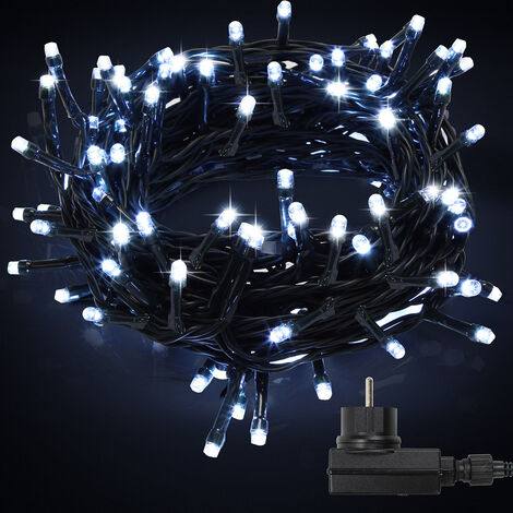 Lichterkette 10M 100 LED Lichterkette LED Lichtervorhang Wasserdicht