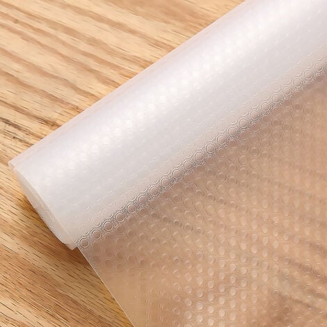 SWANEW 3× Schubladenmatte 50150cm - Schubladen Schutzmatte Antirutschmatte  - Matte für Küchenschrank Schrank - Unterlage transparent zuschneidbar