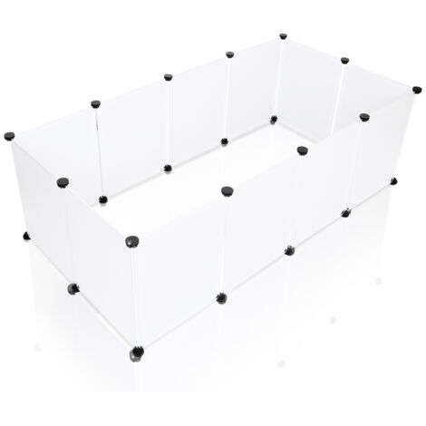 ELAYARD Schubladenführungen 30cm - Weiße Kunststoff-Schienen Für Schränke