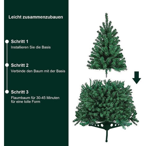 [GEBRAUCHT] SWANEW Künstlicher Weihnachtsbaum künstlicher Tannenbaum 