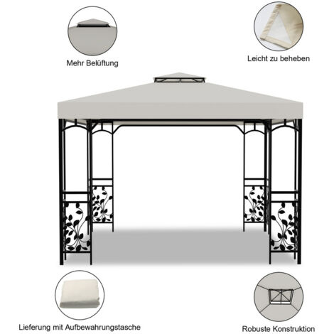 SWANEW Ersatzdach Dach 150g/m2 für Pavillon 150g/m2 Material Partyzelt
