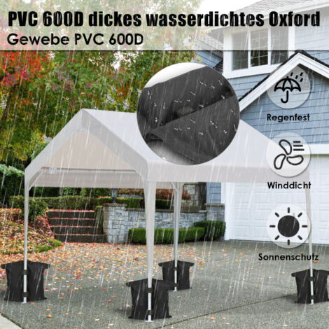 SJUNJIE 4x Pavillon Gewichte - 600D Oxford Sandsäcke Für Zelte