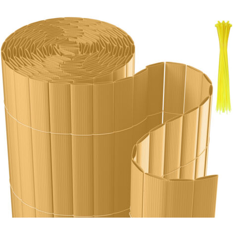 AEREY Balkon Sichtschutz In Taupe – 100x700cm Wind- Und UV-Schutz Für Balkon, Terrasse & Garten