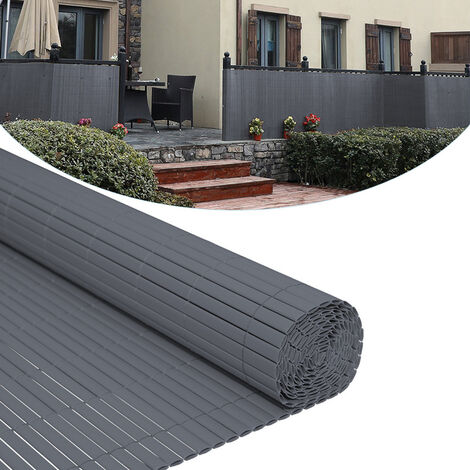PVC Sichtschutzmatte Sichtschutzzaun Wetterfest UVSchutz Balkon